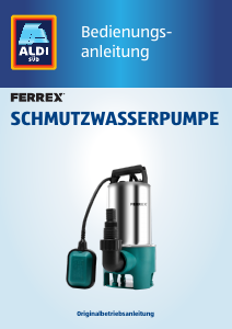 Bedienungsanleitung Ferrex GASP1135 Wasserpumpe