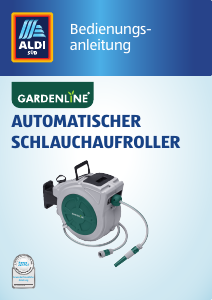 Bedienungsanleitung Gardenline WU9926581 Gartenschlauchtrommel