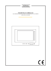 Manual Kernau KMO 204 G B Slim Microwave