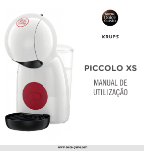 Manual Krups KP1A3110 Nescafe Dolce Gusto Piccolo XS Máquina de café expresso