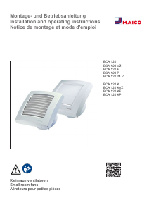 Mode d’emploi Maico ECA 120 KF Ventilateur