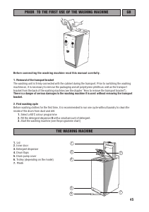 Manual Philips-Whirlpool AWG 687 PW Washing Machine