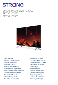 Priručnik Strong SRT 55UC7433 LED televizor