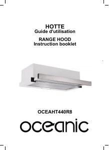 Mode d’emploi Oceanic OCEAHT440R8 Hotte aspirante