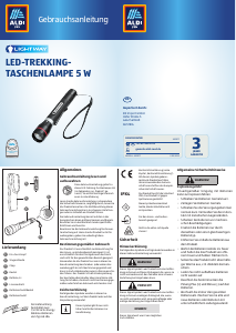 Bedienungsanleitung Lightway 820071 Taschenlampe