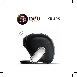 Handleiding Krups KP830110 Nescafe Dolce Gusto Neo Caffe Espresso-apparaat