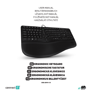 Manual Connect IT CKB-2800-CS Keyboard