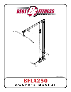 Manual Best Fitness BFLA250 Multi-gym