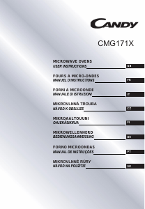 Manuale Candy CMG171X Microonde