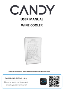 Manual Candy CWC 154 EEL/NF Răcitor vin