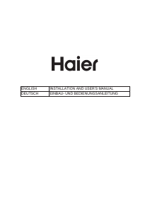 Manual Haier HADG6DS46BWIFIDE Cooker Hood