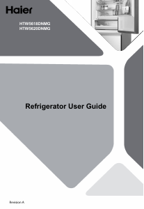 Használati útmutató Haier HTW5620DNMG (EU) Hűtő és fagyasztó