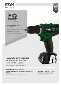 Manual KOMA 08703 Drill-Driver