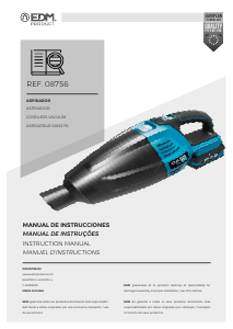 Manual KOMA 08756 Handheld Vacuum