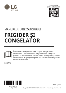 Manual LG GTB574PZCVD Combina frigorifica