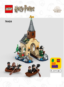 Manual Lego set 76426 Harry Potter Hogwarts castle boathouse