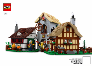 Mode d’emploi Lego set 10332 Icons La place de la ville médiévale