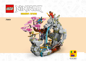 Manual Lego set 71819 Ninjago Dragon stone shrine