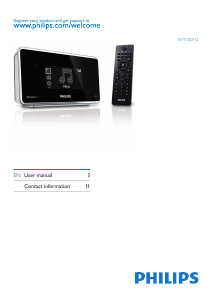 Manual Philips NP1100 Streamium Media Player