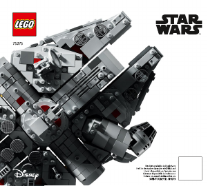 Manual de uso Lego set 75375 Star Wars Halcón Milenario