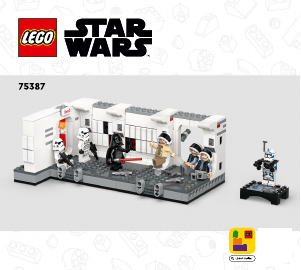 Manuale Lego set 75387 Star Wars Imbarco sulla Tantive IV