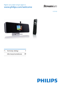 Instrukcja Philips NP2900 Streamium Odtwarzacz multimedialny