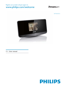 Manual Philips NP3500 Streamium Media Player