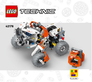 Mode d’emploi Lego set 42178 Technic La chargeuse spatiale de surface LT78