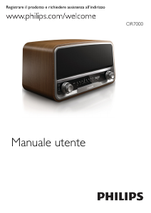 Manuale Philips OR7000 Radio
