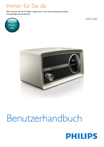 Bedienungsanleitung Philips ORT2300B Radio