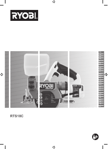 Handleiding Ryobi RTS18C-0 Cirkelzaag