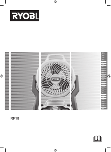 Manuale Ryobi RF18-0 Ventilatore