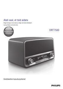 Kasutusjuhend Philips ORT7500 Raadio