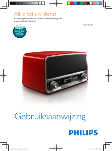 Handleiding Philips ORT7500 Radio