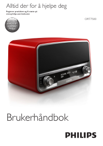 Bruksanvisning Philips ORT7500 Radio