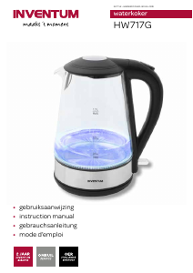 Manual Inventum HW717G Kettle