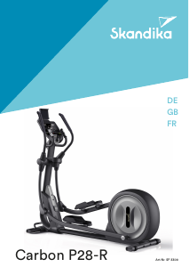 Manual Skandika SF-3300 Carbon P28-R Cross Trainer