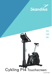 Bedienungsanleitung Skandika SF-3230 Cykling P14 Touchscreen Heimtrainer