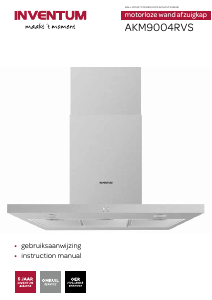 Manual Inventum AKM9004RVS Cooker Hood