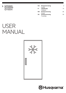 Käyttöohje Husqvarna-Electrolux QT930X Pakastin