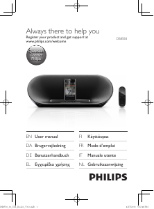 Εγχειρίδιο Philips DS8550 Βάση ηχείου