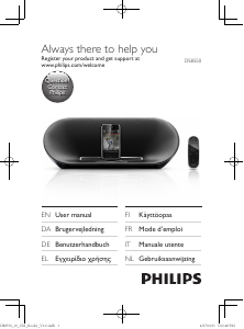 Mode d’emploi Philips DS8550 Station d’accueil