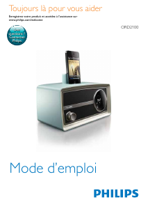 Mode d’emploi Philips ORD2100B Station d’accueil