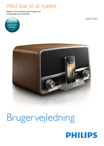 Brugsanvisning Philips ORD7300 Højttalerdock
