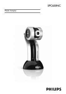 Mode d’emploi Philips SPC650NC Webcam