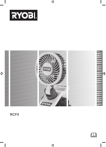 Manual Ryobi RCF4-0 Fan