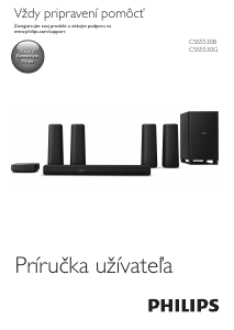 Návod Philips CSS5530B Domáce kino