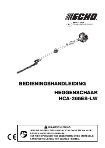 Handleiding Echo HCA-265ES-LW Heggenschaar