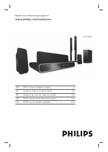 Manual Philips HTS3367 Home Theater System