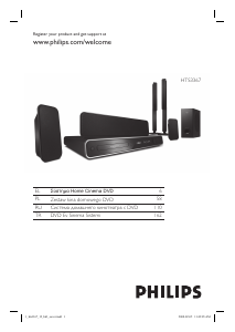 Εγχειρίδιο Philips HTS3367 Σύστημα οικιακού κινηματογράφου